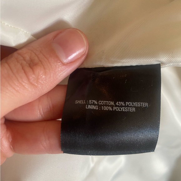 T Tahari Callie Vanilla Cream Women's Trench Coat - Picture 10 of 10